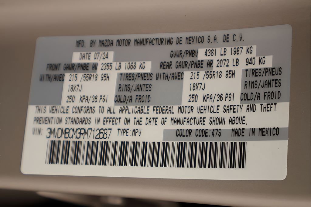 Used 2024 MAZDA CX-30 AWD 2.5 S w/ Preferred Package image 27