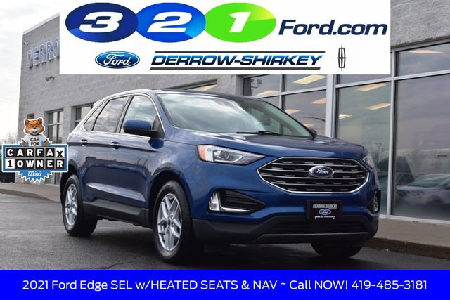 Used 2021 Ford Edge SEL w/ Cargo Accessory Package image 1