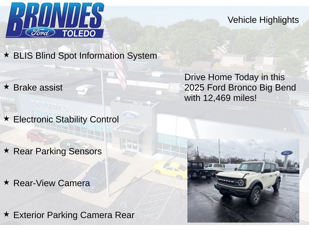 Used 2025 Ford Bronco Big Bend AWD/4WD image 17