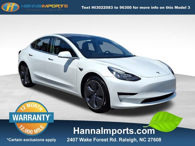 Used 2020 Tesla Model 3 Standard Range Plus
