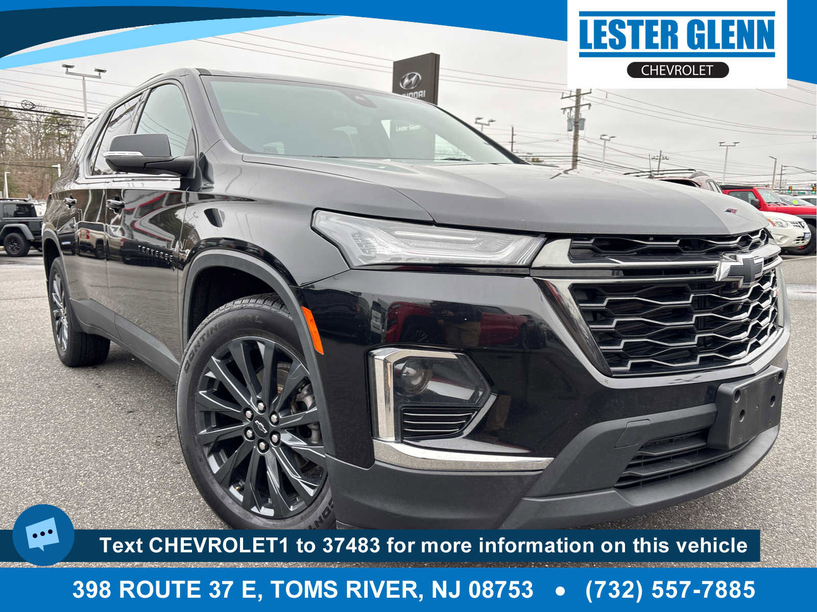 Certified 2022 Chevrolet Traverse RS