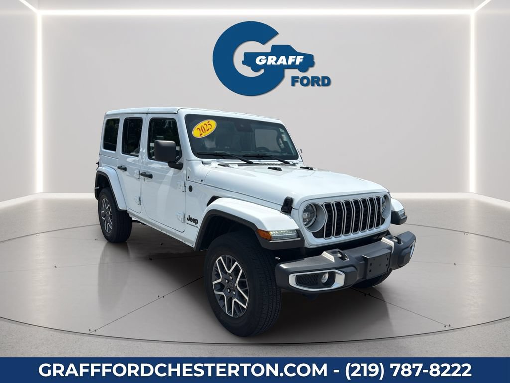 Used 2025 Jeep Wrangler Unlimited Sahara AWD/4WD image 4