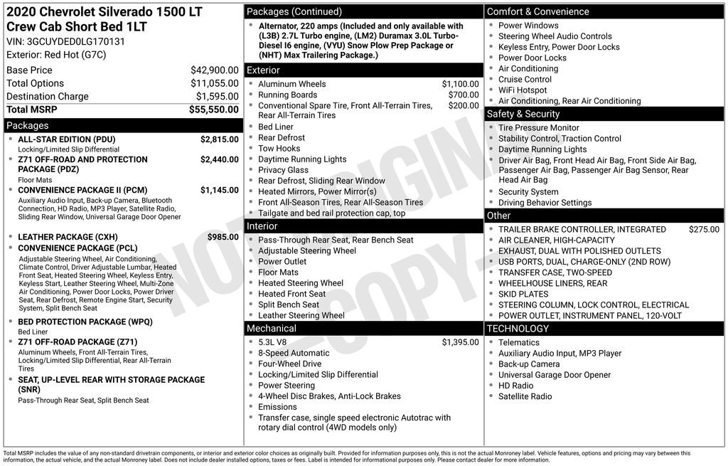 Used 2020 Chevrolet Silverado 1500 LT w/ All-Star Edition image 2