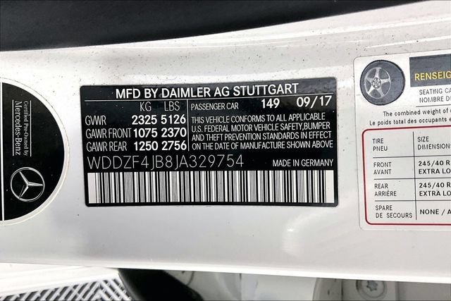 Used 2018 Mercedes-Benz E 300 w/ Premium 3 Package image 33