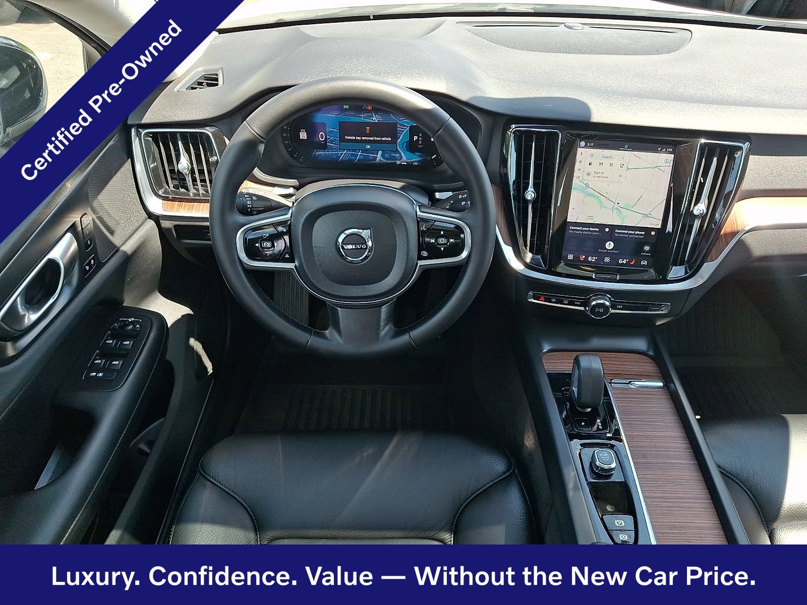 Certified 2023 Volvo S60 B5 Plus w/ Climate Package AWD/4WD image 12