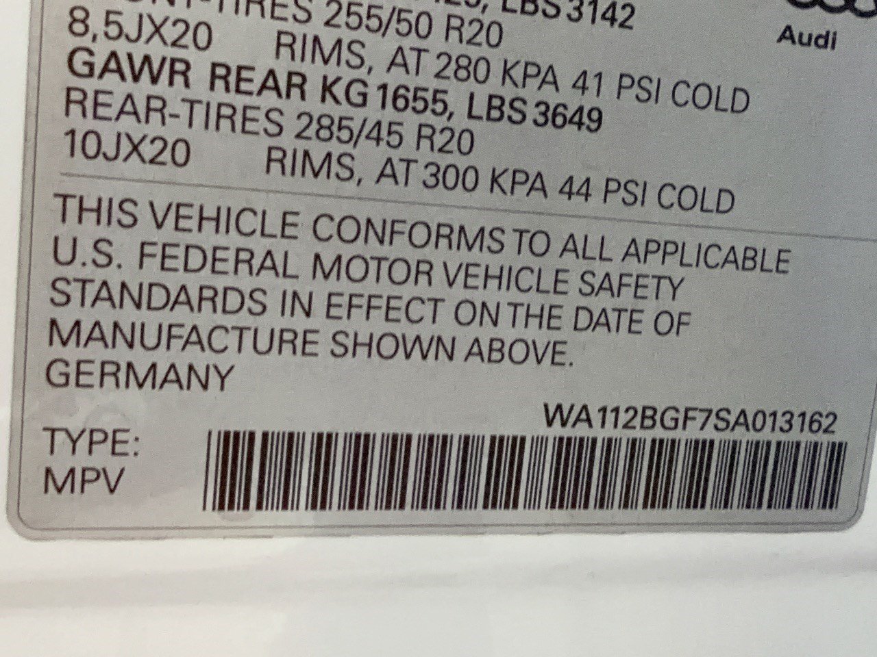 Certified 2025 Audi Q6 e-tron Premium w/ Convenience Package RWD image 32