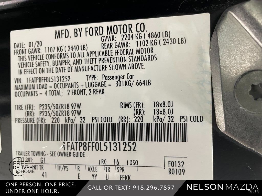 Used 2020 Ford Mustang GT Premium image 52