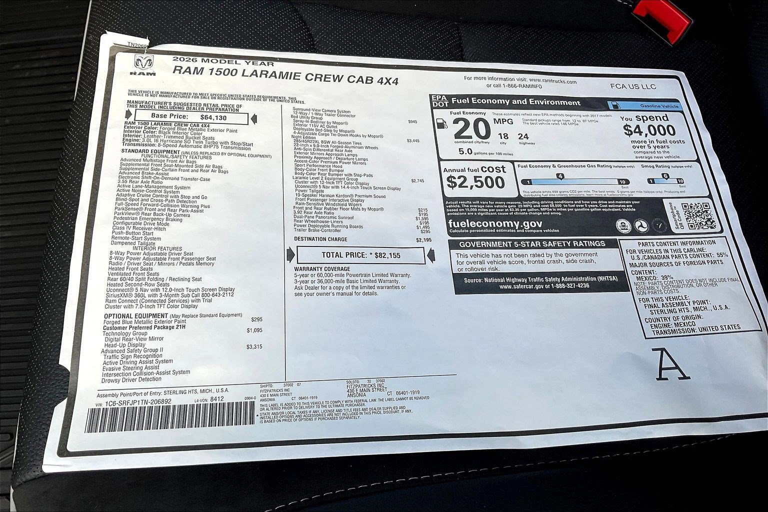 New 2026 RAM 1500 Laramie image 14