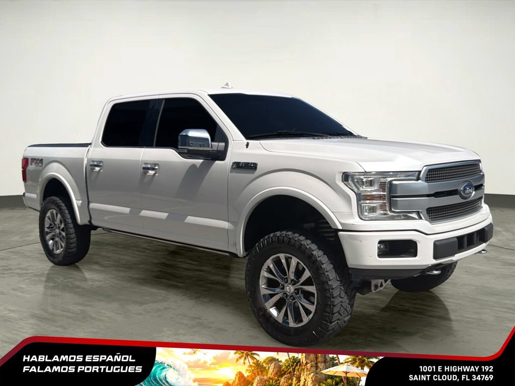 Used 2018 Ford F150 Platinum w/ Equipment Group 701A Luxury AWD/4WD image 9