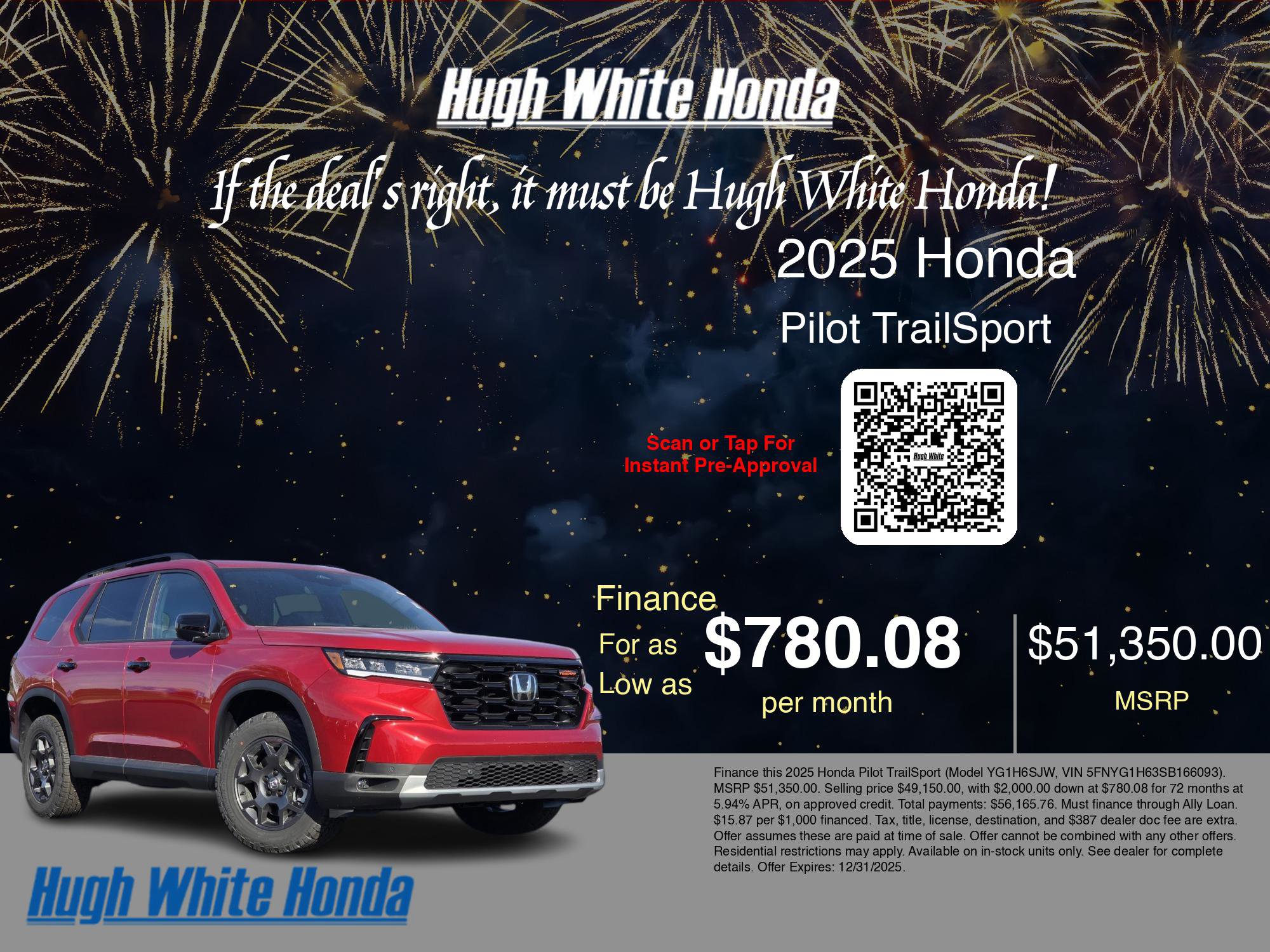 Used 2025 Honda Pilot TrailSport image 7