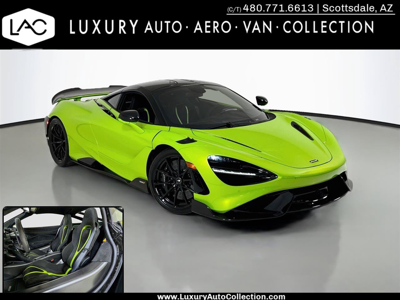 Used 2021 McLaren 765LT RWD image 1