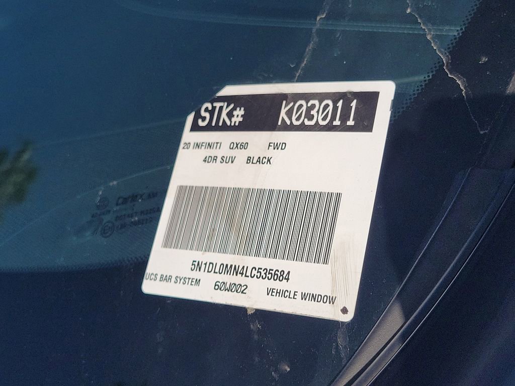 Used 2020 INFINITI QX60 Pure image 28