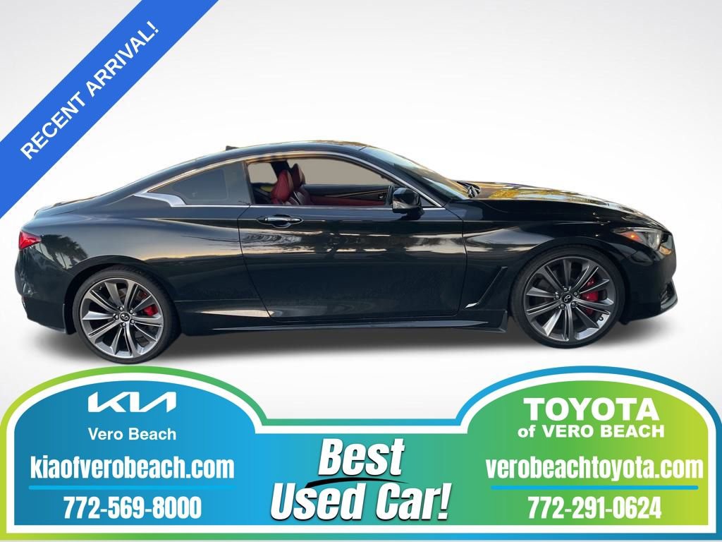 Used 2021 INFINITI Q60 Red Sport 400 w/ Cargo Package