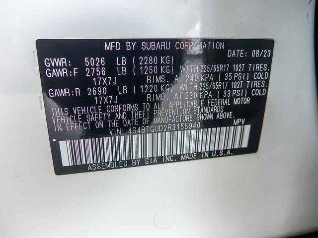 Used 2024 Subaru Outback Wilderness AWD/4WD image 28