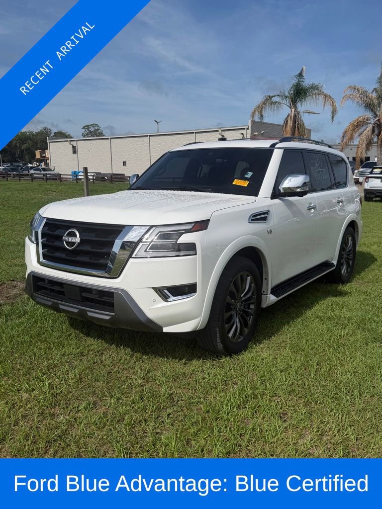 Used 2022 Nissan Armada Platinum w/ Captain's Chairs Package