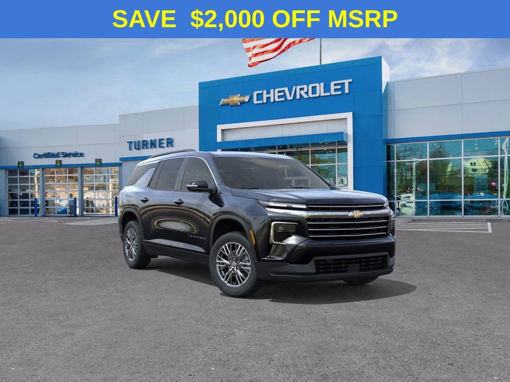 New 2026 Chevrolet Traverse LT w/ LPO, Floor Liner Package