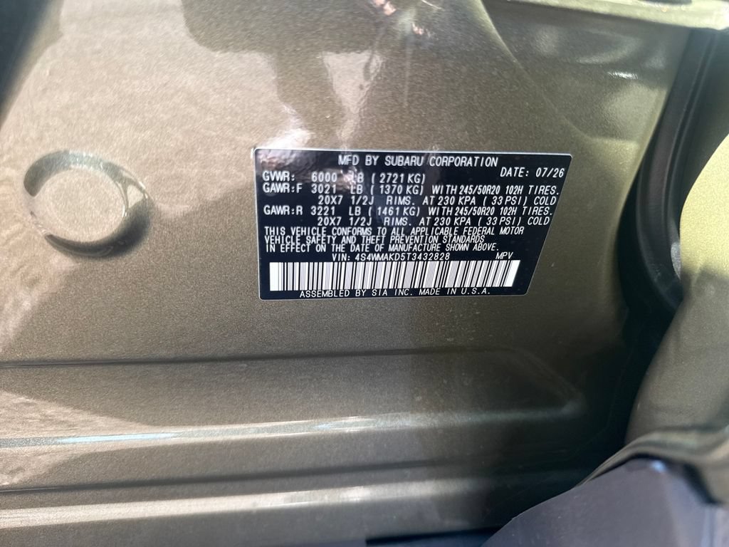 New 2026 Subaru Ascent Touring AWD/4WD image 37
