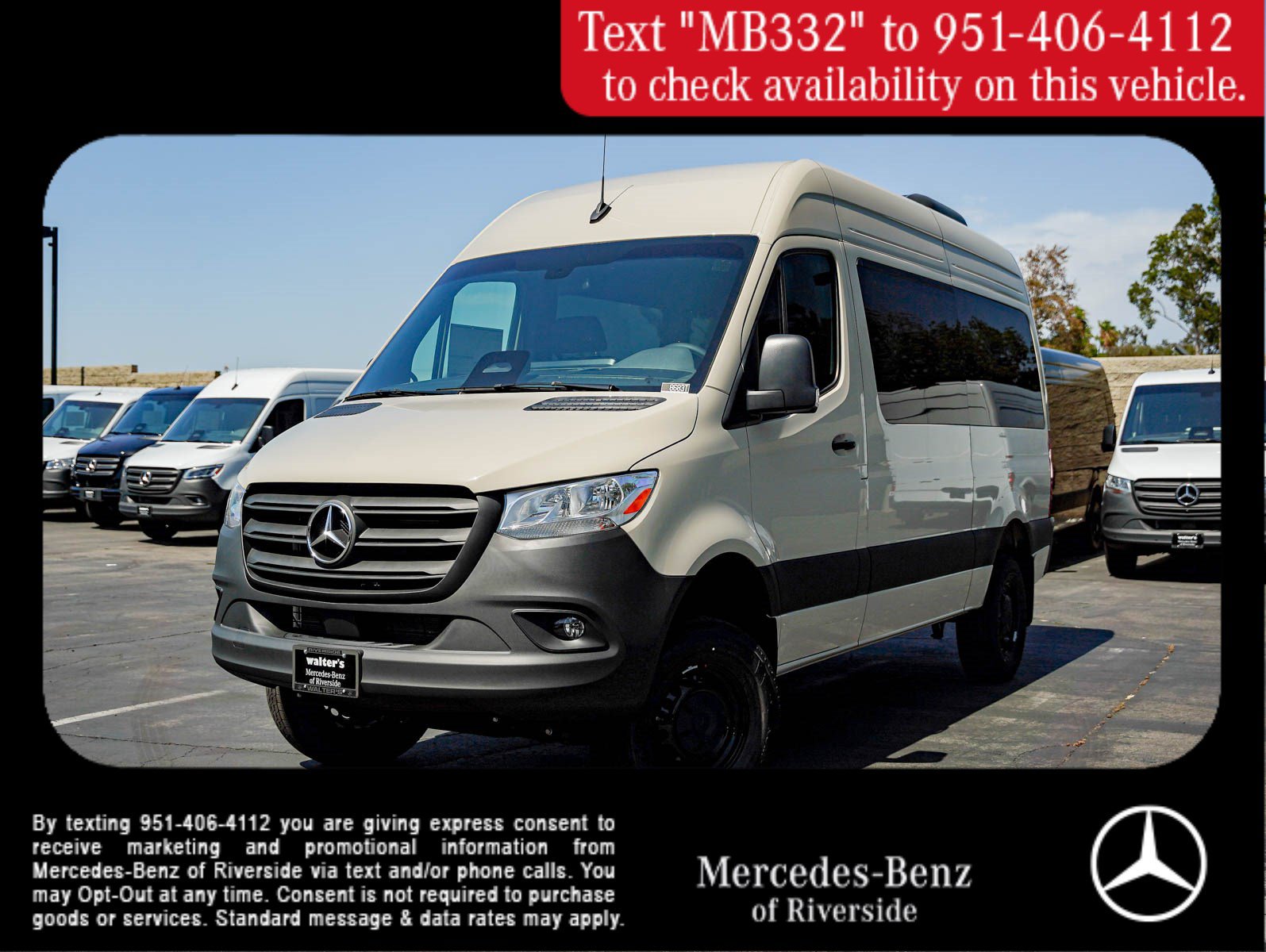 New 2026 Mercedes-Benz Sprinter 2500