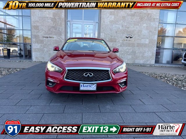 Used 2022 INFINITI Q50 Luxe w/ Cargo Package AWD/4WD image 3