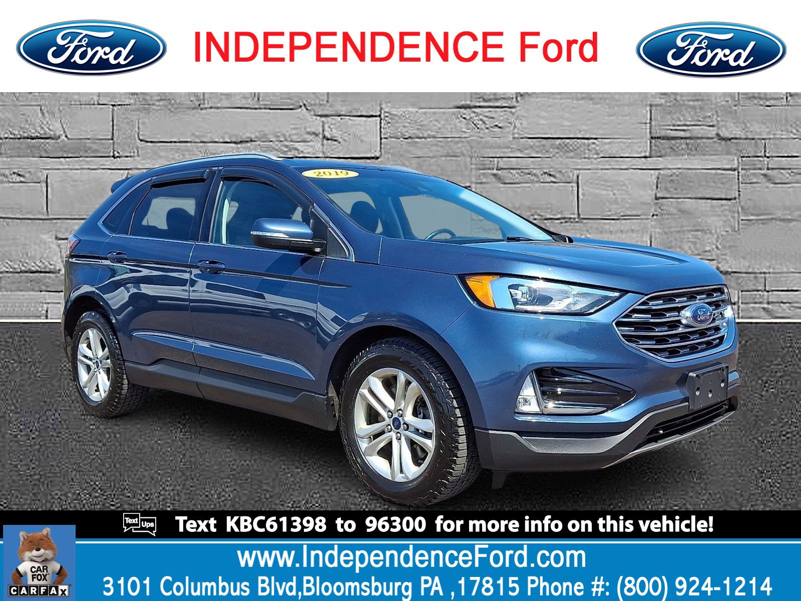 Used 2019 Ford Edge SEL image 1