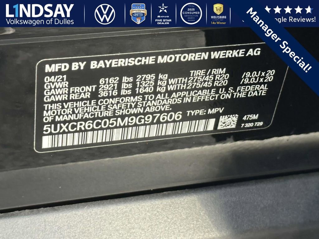 Used 2021 BMW X5 xDrive40i w/ Premium Package image 25