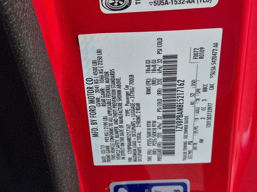 Used 2014 Ford Mustang Premium w/ Equipment Group 202A RWD image 24