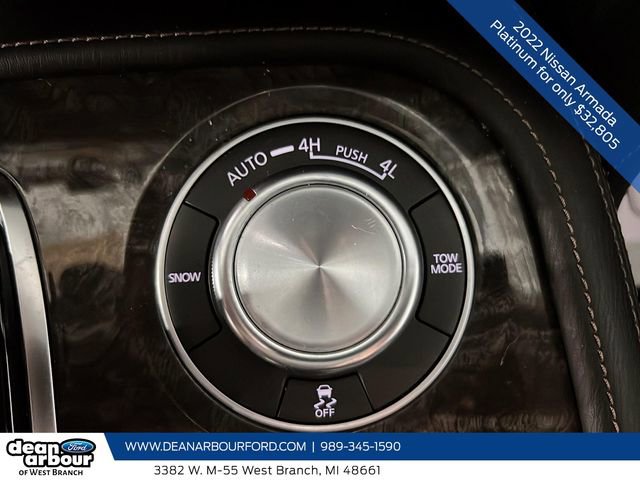 Used 2022 Nissan Armada Platinum w/ Captain's Chairs Package image 18