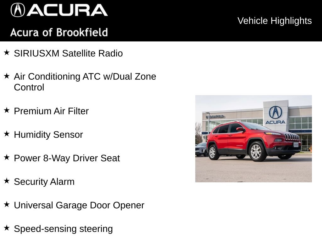 Used 2017 Jeep Cherokee Latitude w/ Comfort/Convenience Group image 8