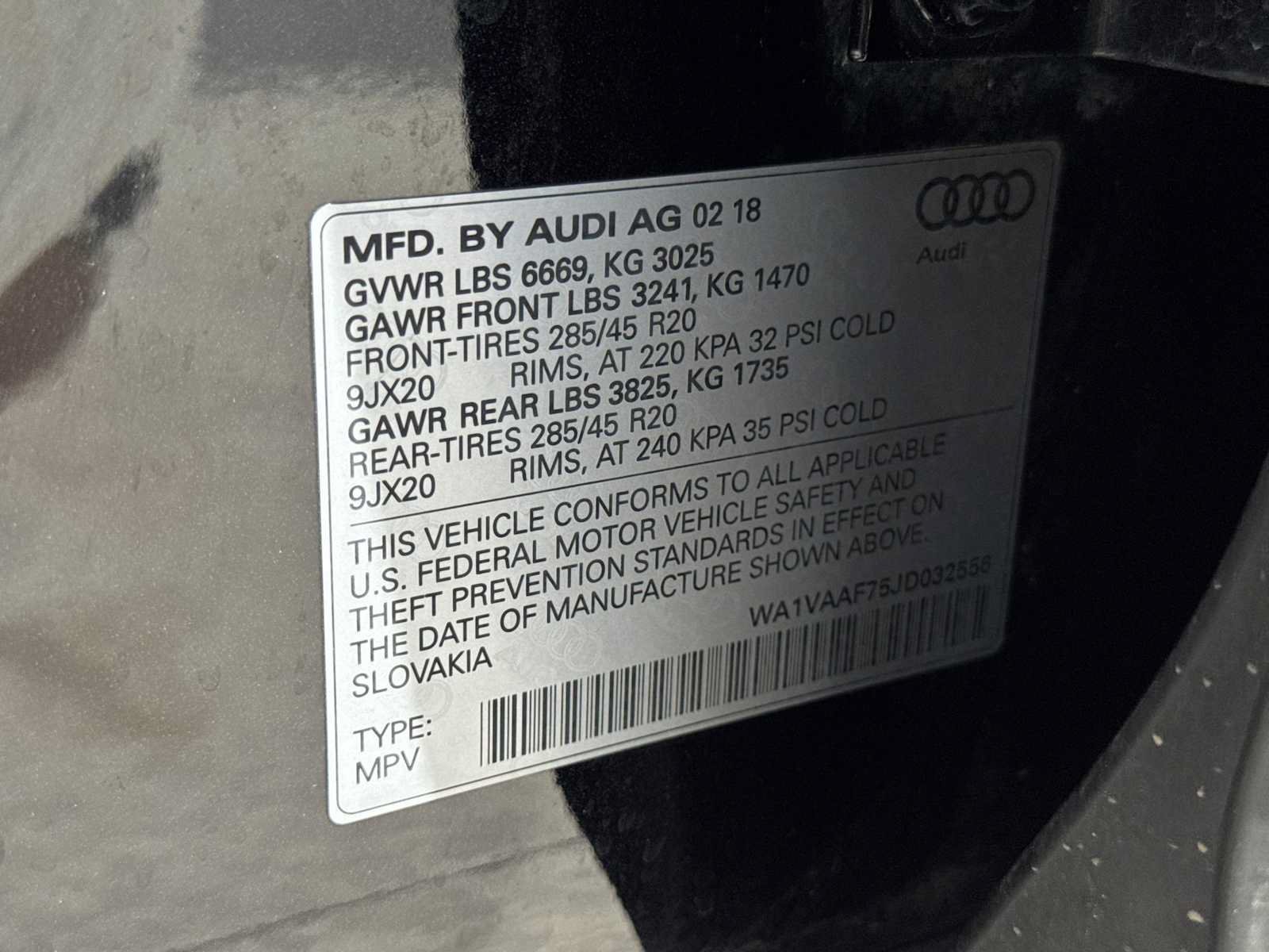 Used 2018 Audi Q7 3.0T Prestige w/ Prestige Package AWD/4WD image 40