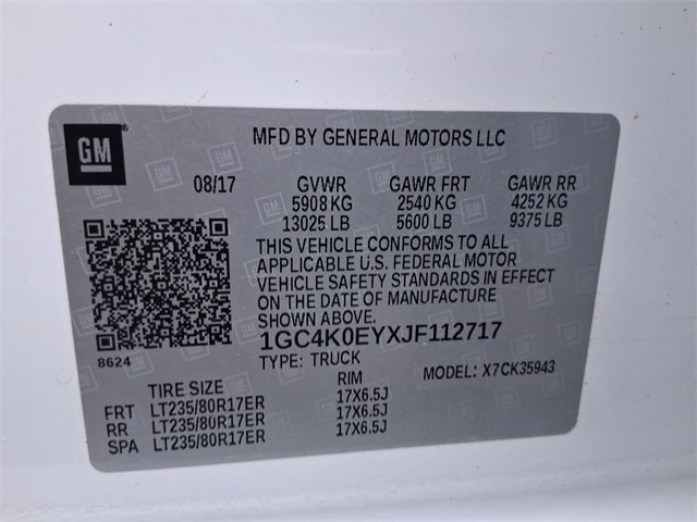 Used 2018 Chevrolet Silverado 3500 LTZ w/ Duramax Plus Package image 18