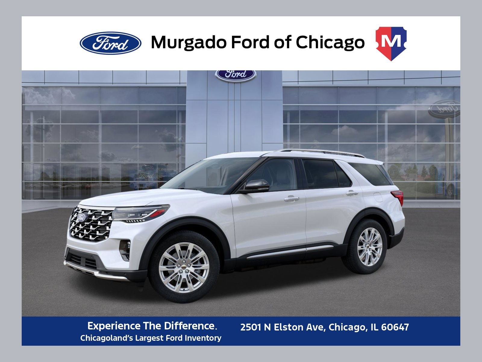 New 2027 Ford Explorer Platinum