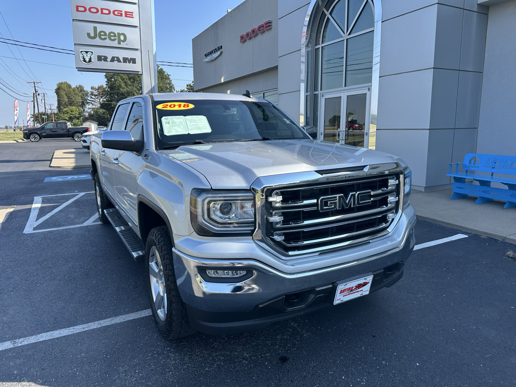 Used 2018 GMC Sierra 1500 SLT w/ SLT Premium Package AWD/4WD image 3