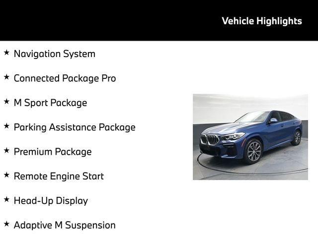 Used 2022 BMW X6 xDrive40i w/ M Sport Package image 5