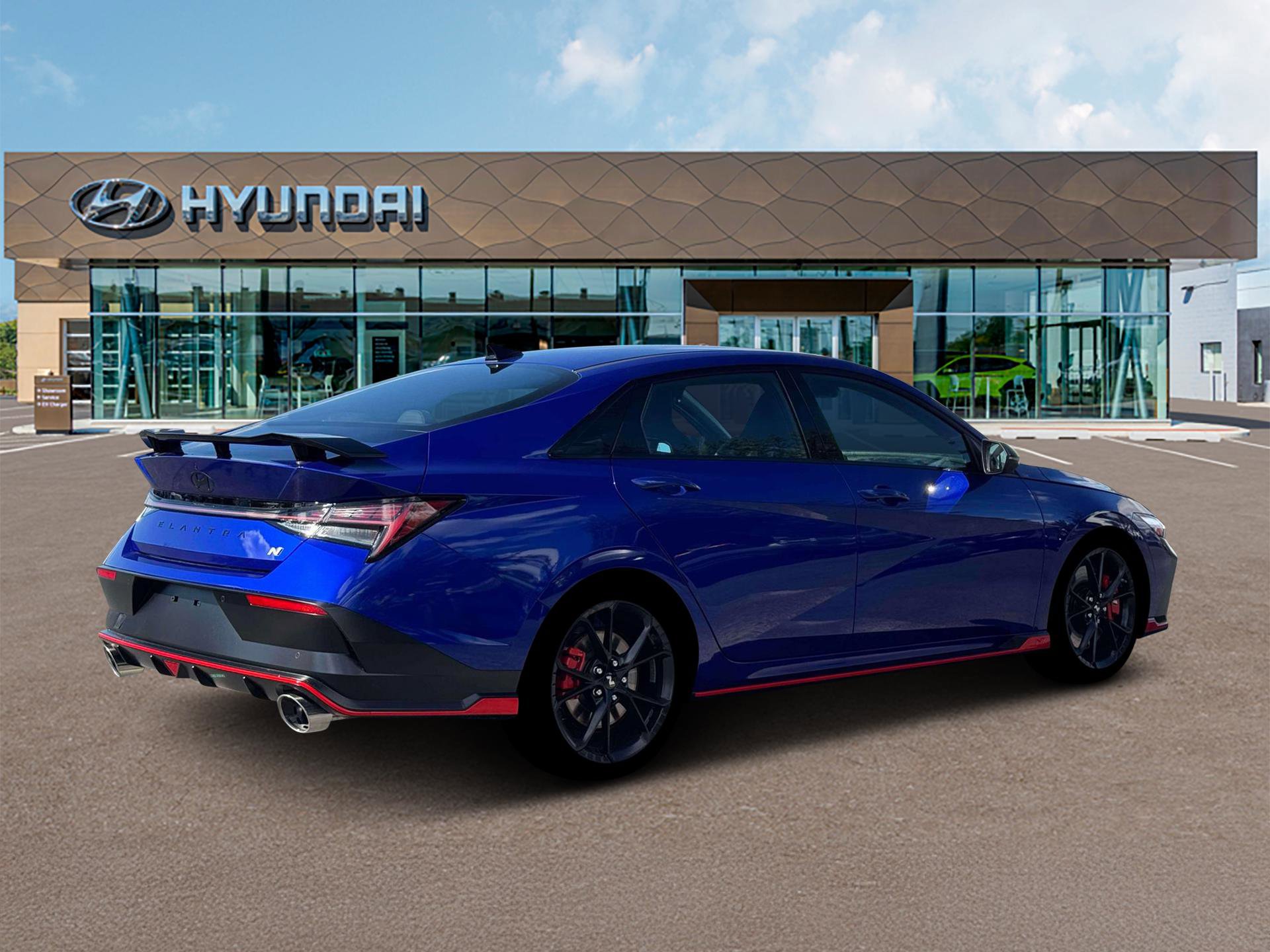 New 2026 Hyundai Elantra N w/ Cargo Package FWD image 8