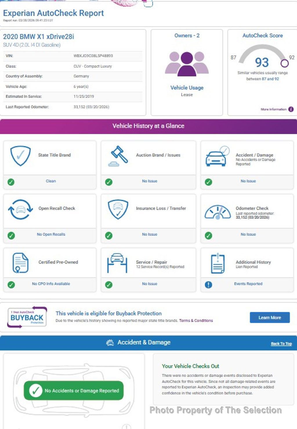 Used 2020 BMW X1 xDrive28i image 13