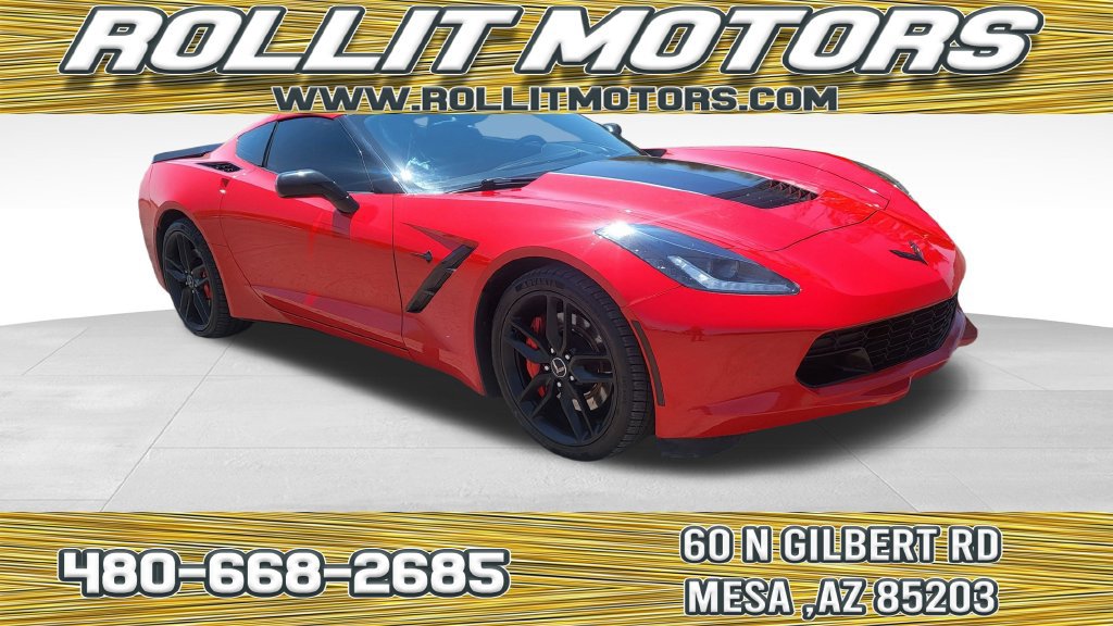 Used 2015 Chevrolet Corvette Stingray Coupe w/ 3LT Preferred Equipment Group RWD image 1
