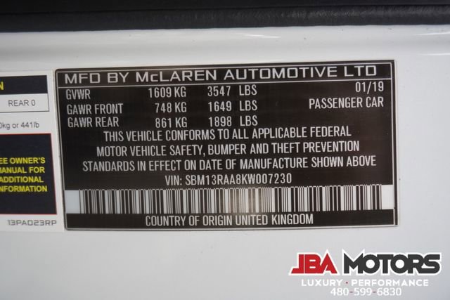 Used 2019 McLaren 600LT image 46