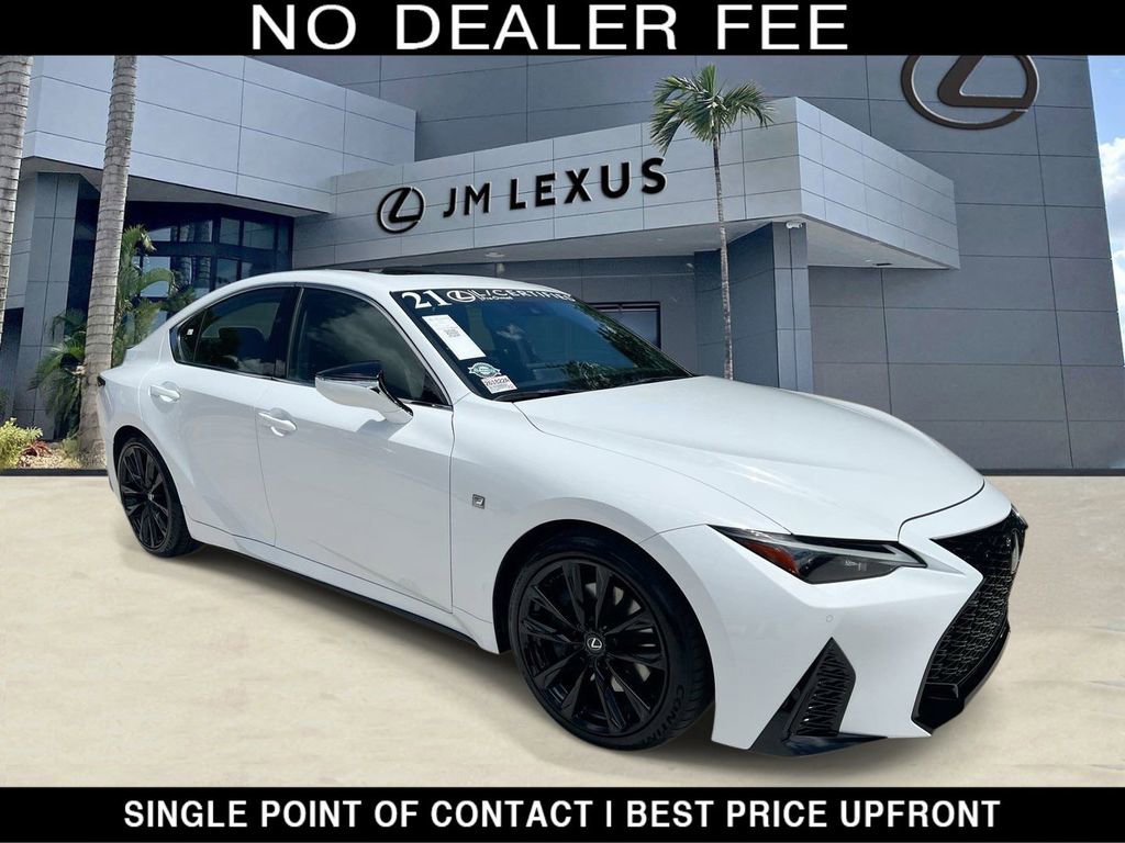 Certified 2021 Lexus IS 350 F Sport RWD image 1