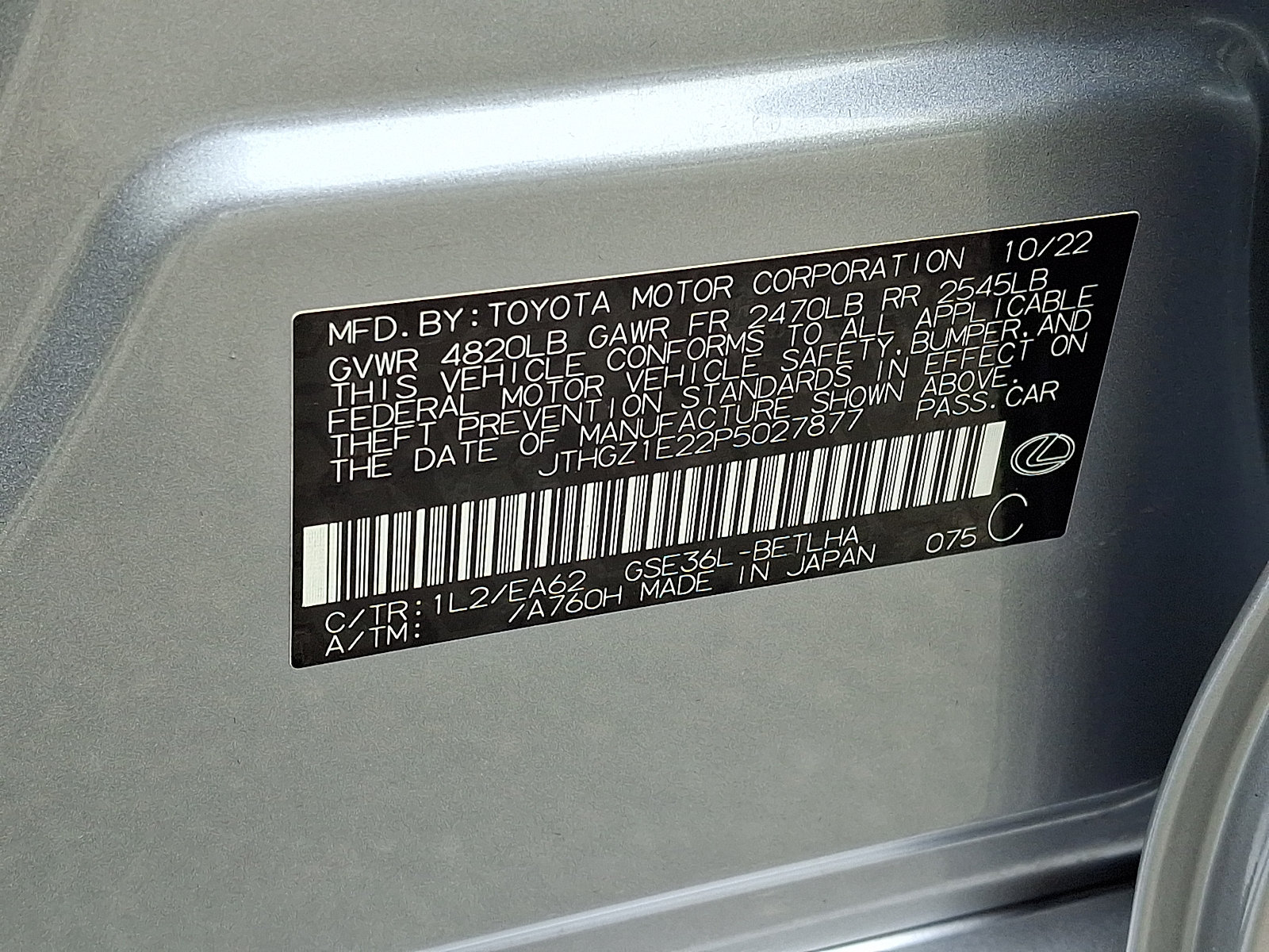Certified 2023 Lexus IS 350 F Sport w/ Memory Package AWD/4WD image 28