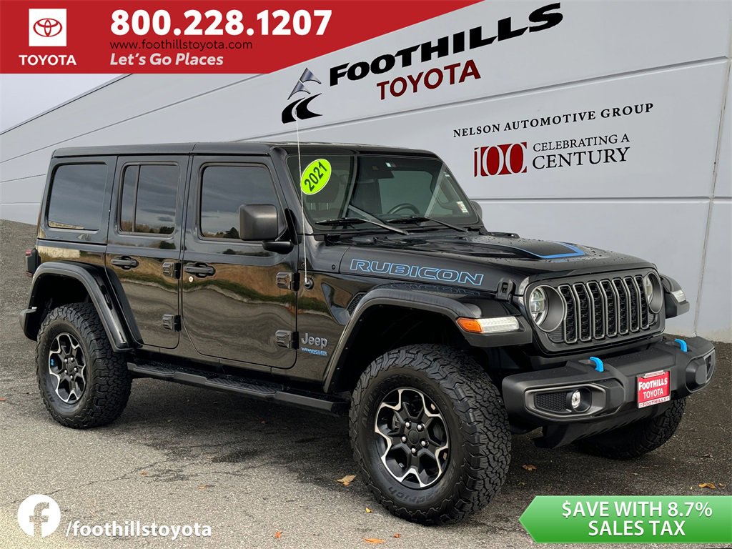 Used 2021 Jeep Wrangler Unlimited Rubicon 4xe w/ Cold Weather Group