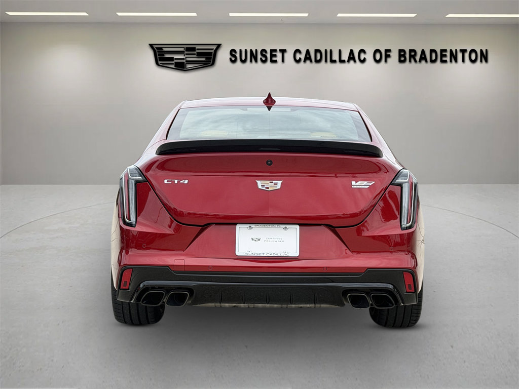 Certified 2026 Cadillac CT4 V Blackwing w/ Driver Assist Package RWD image 38