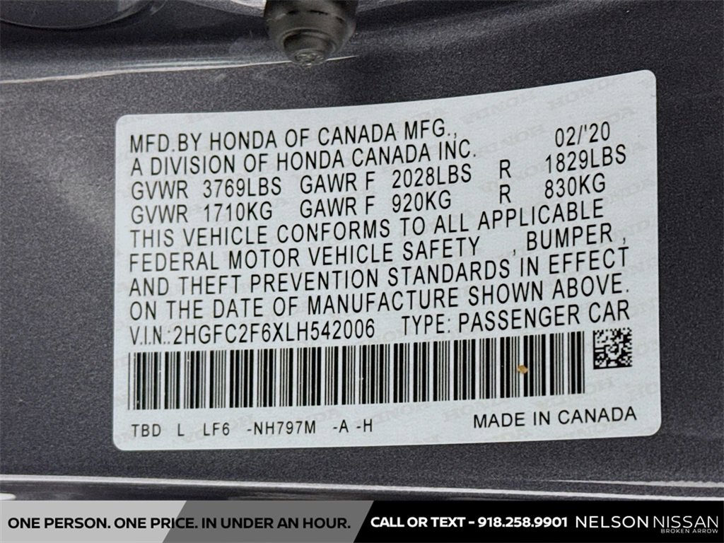 Used 2020 Honda Civic LX image 29