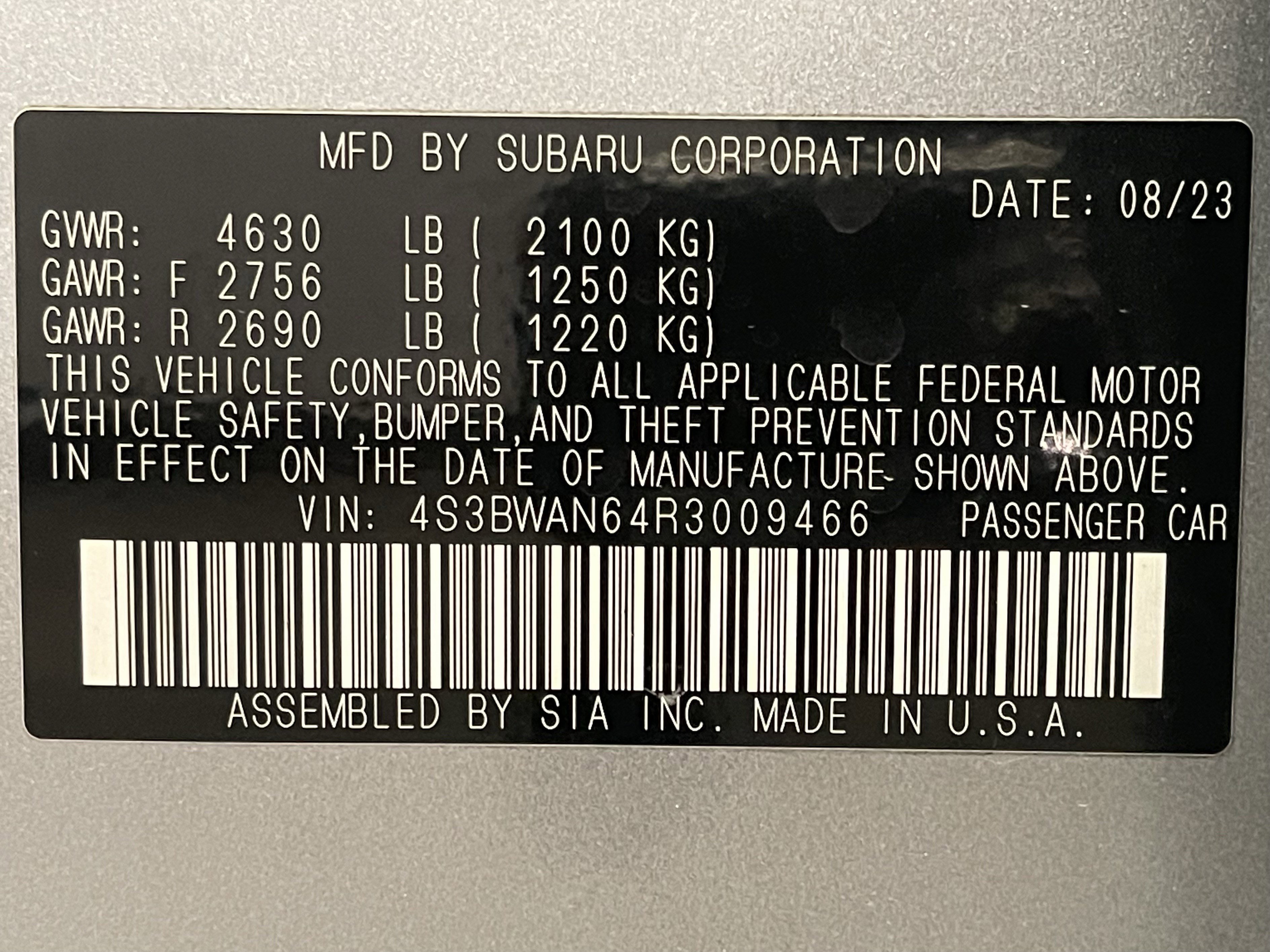 Used 2024 Subaru Legacy Limited image 25