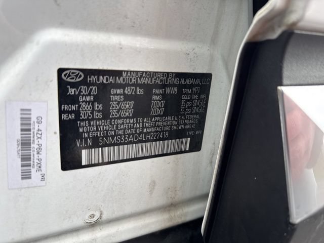 Used 2020 Hyundai Santa Fe SEL FWD image 33