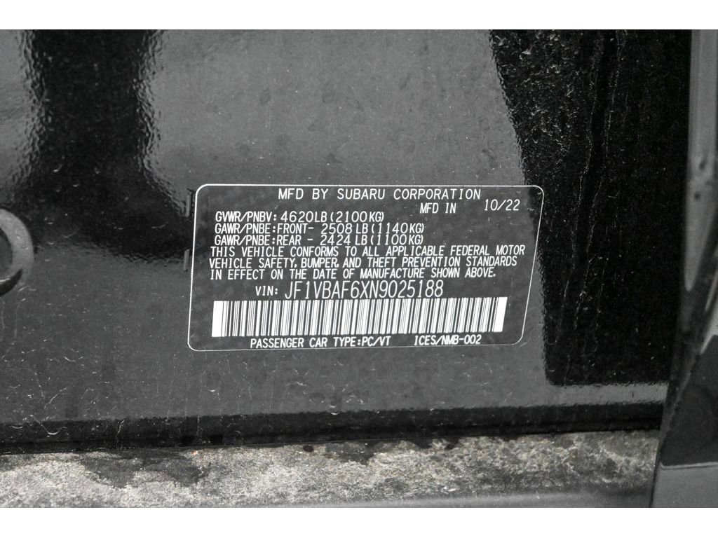 Used 2022 Subaru WRX Premium image 48