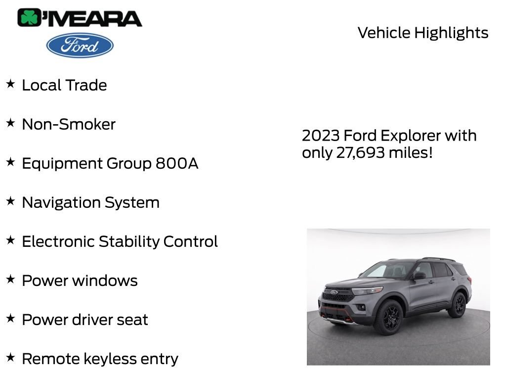 Used 2023 Ford Explorer Timberline AWD/4WD image 7