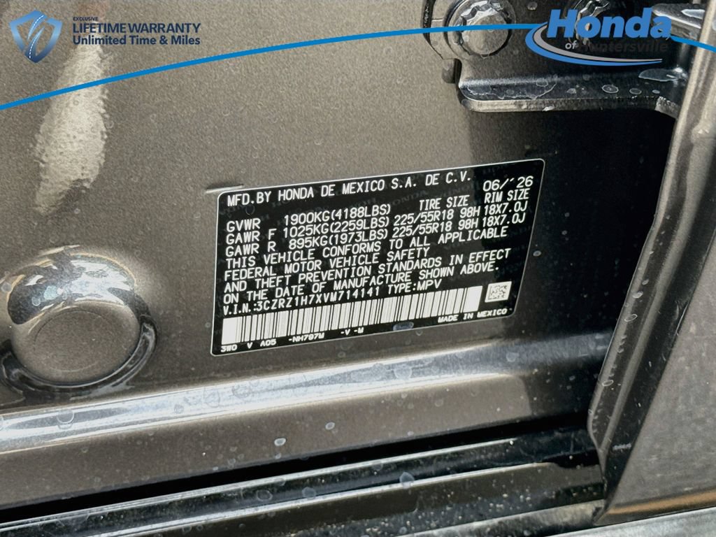 New 2027 Honda HR-V EX-L image 34