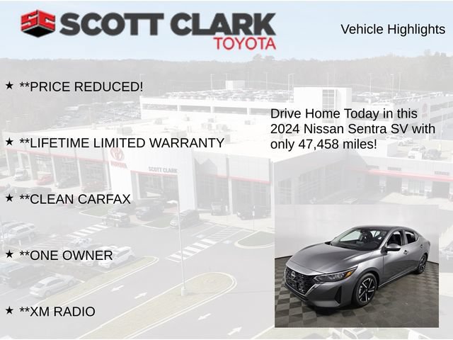 Used 2024 Nissan Sentra SV FWD image 12