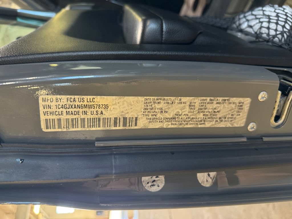 Used 2021 Jeep Wrangler Sport AWD/4WD image 31