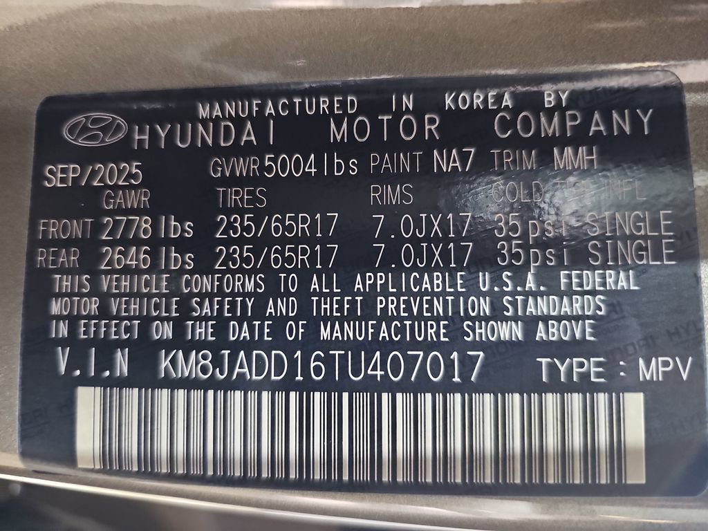 New 2026 Hyundai Tucson Blue SE image 32